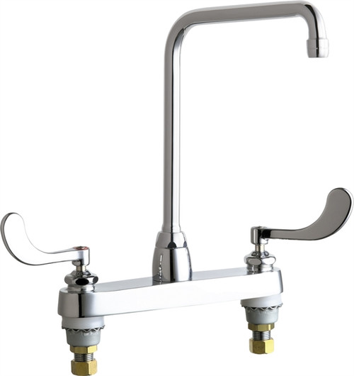Chicago Faucets 1100-HA8-317XKABCP Manual Sink Faucet 