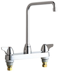 Chicago Faucets 1100-HA8ABCP Manual Sink Faucet 