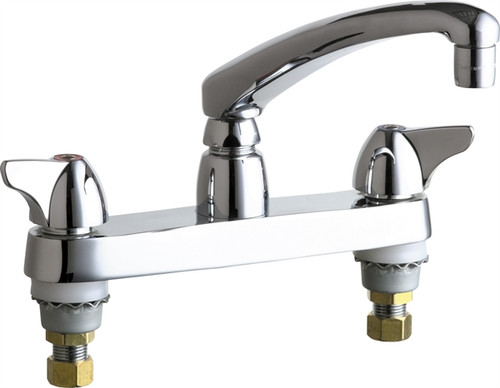 Chicago Faucets 1100-E35XKABCP Manual Sink Faucet 