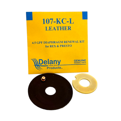 Delany 107-KC-L Leather Diaphragm Renewal Kit - Closet 4.5 GPF