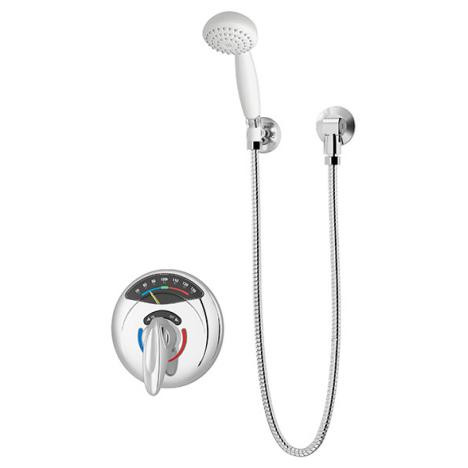 Symmons 1-25VT-FS Safetymix/Visu-Temp Hand Shower System - Spec Sheet