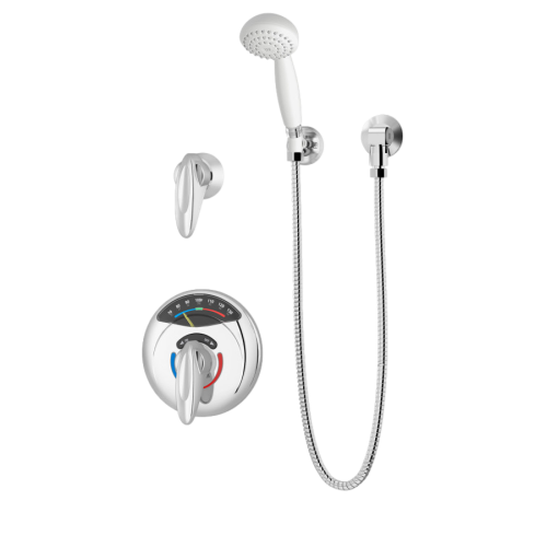 Symmons 1-50VT-FS-TRM Safetymix/Visu-Temp Tub/Hand Shower Trim