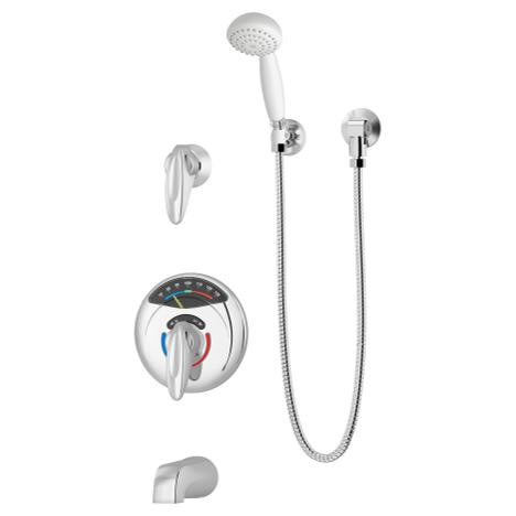 Symmons 1-50VT-FS-TRM Safetymix/Visu-Temp Tub/Hand Shower Trim
