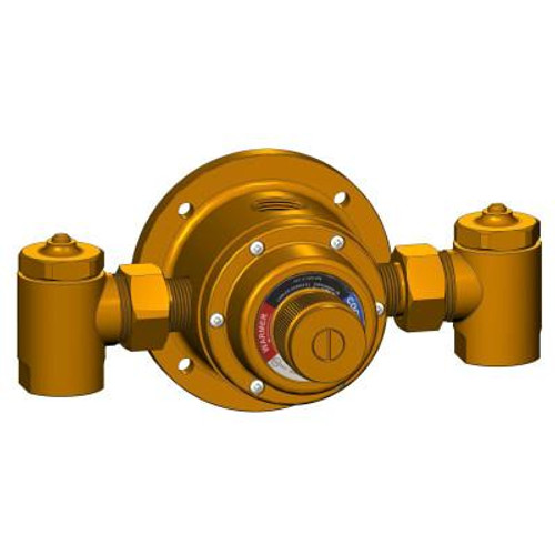 Lawler 72046-00 Under-The-Counter Valve Series 310-SC1 8 GPM @45 PSI (1/2", 1/2") Rough Bronze