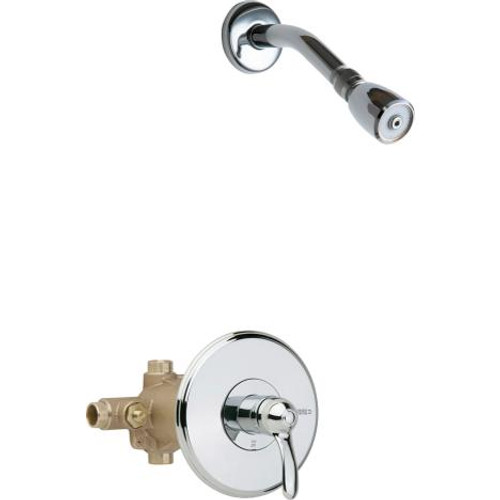 Chicago Faucets  1907-CP Thermostatic/Pressure Balancing Tub & Shower Valve
