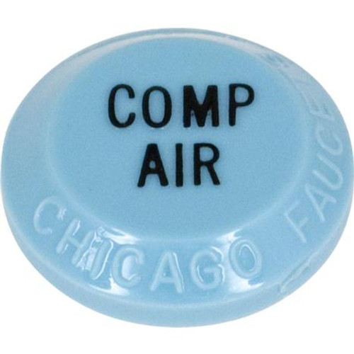 Chicago Faucets 216-678COMPAIRJKNF Violet Compressed Air Laboratory Index Button "COMP AIR"