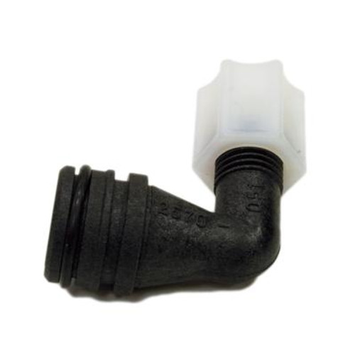 Acorn 2570-051-001 1/4 OD Plastic Elbow Assembly