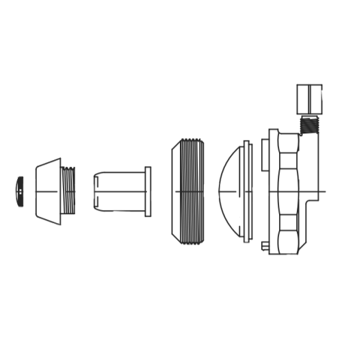 Acorn 2566-202-001 Cold Side Outlet Push Button