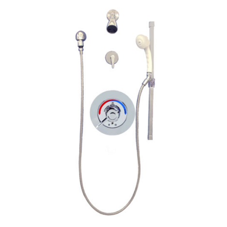 Leonard Valve 4505 Aquatrol Pressure Balanced Shower/Bath Valve W/Diverter Spout & Hand Shower