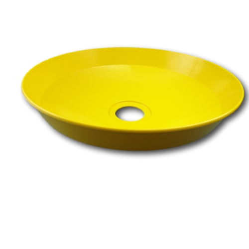 Acorn 7101-005-000 Yellow Plastic Eye/Face Wash Bowl