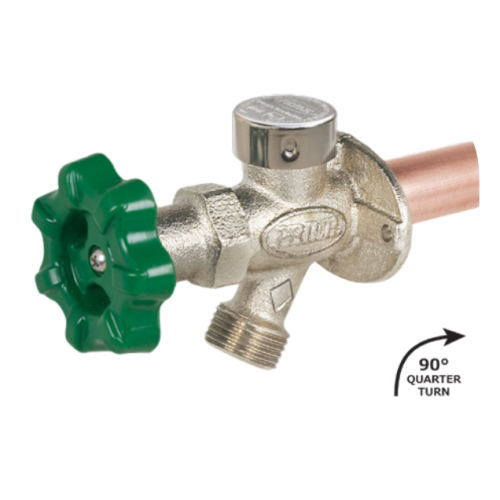 Prier P-164W14 14" Anti-Siphon Wall Hydrant 1/2" Wirsbo PEX