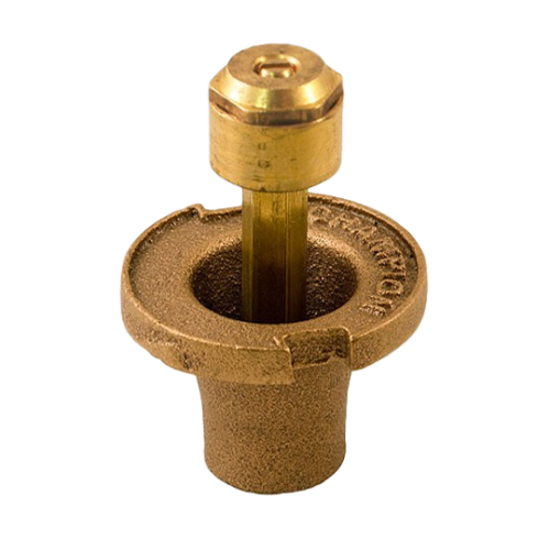 Champion 18S3Q Brass Sprinkler Pop-Up 3/4 Circle Spray (No CA)