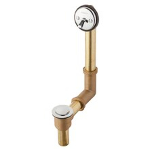 Gerber 41-806-91 Gerber Classics Pop-up 20 Gauge All Drain in Shoe for Standard Tub with Brass Nuts 