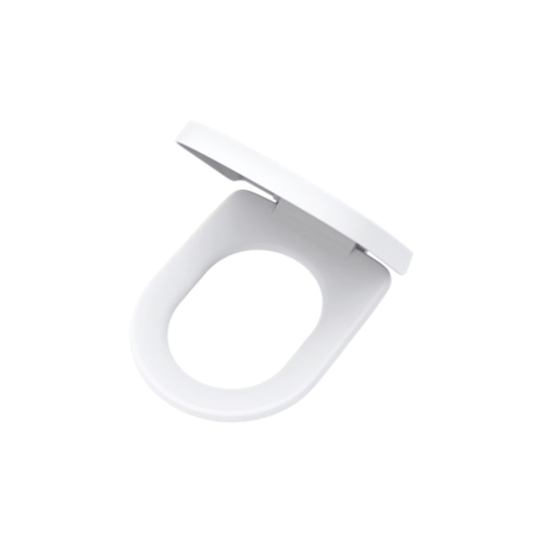 Gerber G0099859 Elongated D Shape Soft Close Toilet Seat White