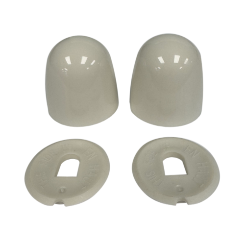 Gerber GA71505009 Tall Bolt Caps & Washers Gerber Gravity Toilet (2PK) Biscuit