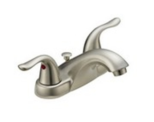 Matco-Norca BL-400BN Two Handle Lavatory Faucet Brushed Nickel.