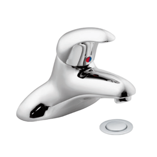 Moen 8414 M-Dura Chrome One-Handle Lavatory Faucet 2.2 GPM