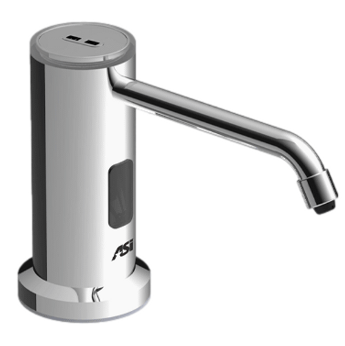  ASI 10-0338 Automatic Top Fill Liquid Soap Dispenser - Vanity Mounted