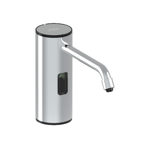 ASI 0334-B Auto Liquid Soap & Gel Hand Sanitizer Dispenser Bright Finish Vanity Mount