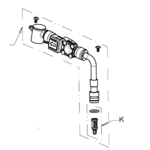 Chicago Faucets 244.456.00.1 E80 Solenoid Assembly