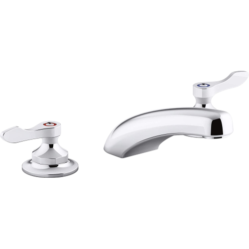 Kohler 800T20-4AKL-CP Triton Bowe 1.0 GPM Widespread Bathroom Faucet Laminar Flow Lever Handles