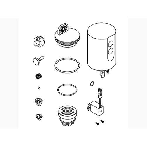 Kohler 1388857-CP Tripoint Flush Valve  Service Kit 1.6 GPF