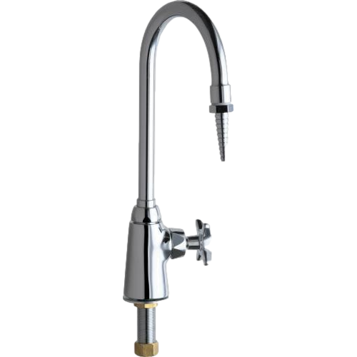 Chicago Faucets 969-CTF Deck-Mounted Tin-Lined Laboratory Pure Water Fitting