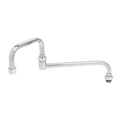 T&S Brass 067X 15" Double Joint Swing Spout 