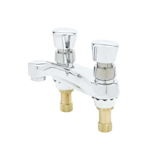 T&S Brass B-0831-02VR Metering Faucet Deck Mount 4" Centers Vandal Resistant