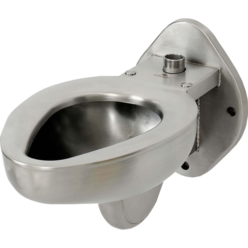 Acorn R2100-T-1-FVBO Front Mount, Off-Floor, Blowout Jet, Stainless Steel Replacement Toilet