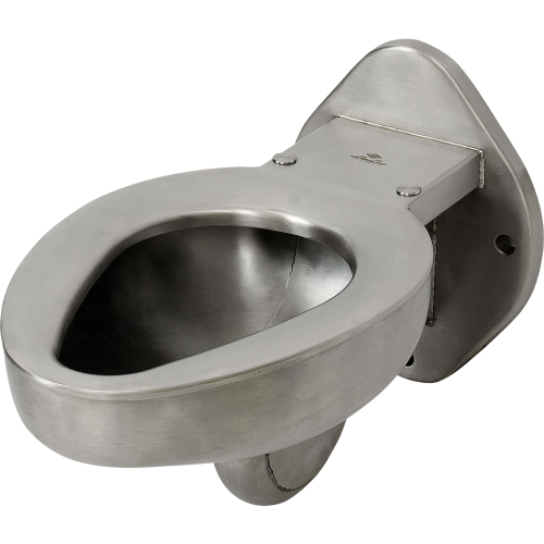 Acorn R2100-W-1 Front Mount Off-Floor Blowout Jet Stainless Steel Replacement Toilet