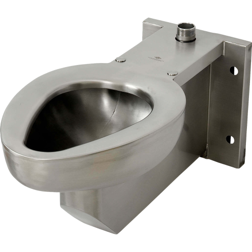 Acorn R2105-T-1 Front Mount Off-Floor Siphon Jet Stainless Steel Replacement Toilet