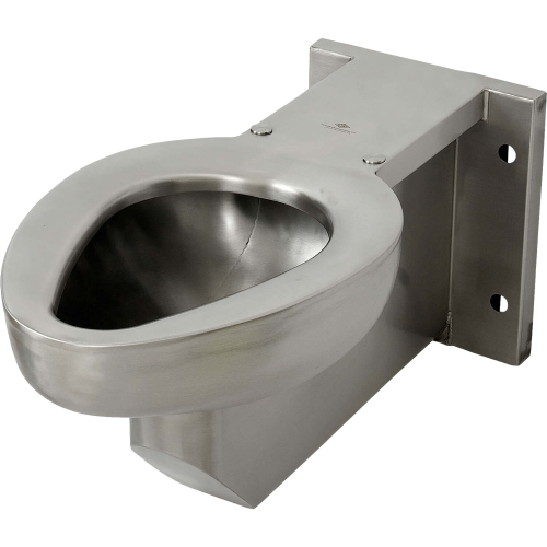Acorn R2105-W-1 Front Mount Off-Floor Siphon Jet Stainless Steel Replacement Toilet