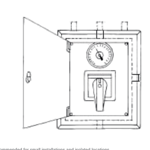 Bradley 1052 Recessed Pressure-Balancing Temperature Control Box