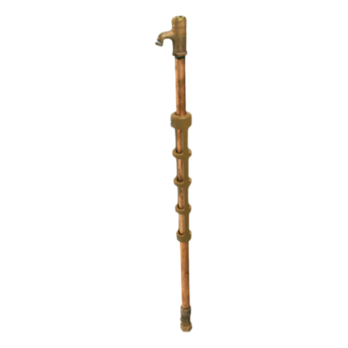 JAY R. SMITH 5910-06 6' Bury Depth 3/4" Inlet Non-Freeze Post Hydrant Bronze Casing