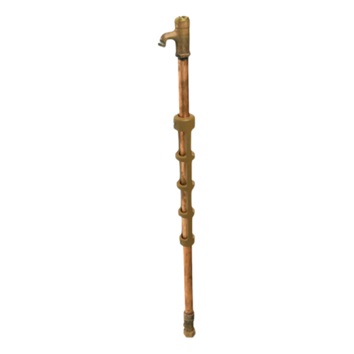 JAY R. SMITH 5911-06 6' Bury Depth 1" Inlet Non-Freeze Post Hydrant Bronze Casing