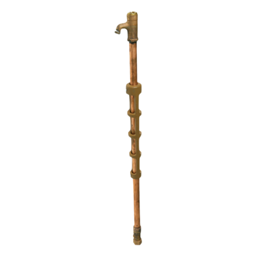 JAY R. SMITH 5910-08 8' Bury Depth 3/4" Inlet Non-Freeze Post Hydrant Bronze Casing