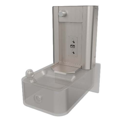 Murdock BF1SC Heavy-Duty Deck-Mounted Push Button Universal Water Bottle Filling Station