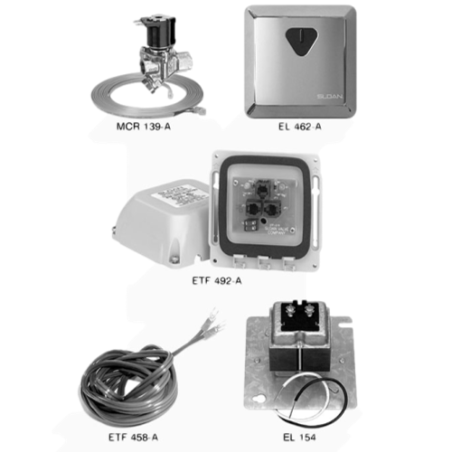 Sloan 3375013 MCR-176 PWT Infrared Sensor-Activated Electronic Shower Control For A Single Pre-Mixed Shower