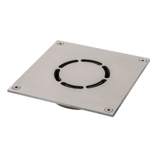 Whitehall Manufacturing WHDG-5SQ-SS BestCare® Ligature-Resistant Floor Drain Grate Stainless Steel.