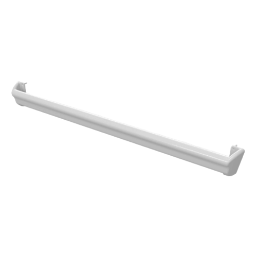 Whitehall Manufacturing WHD-GB48-EG10 Ligature-Resistant 48" Aluminum Grab Bar Snow White Powder Coated.