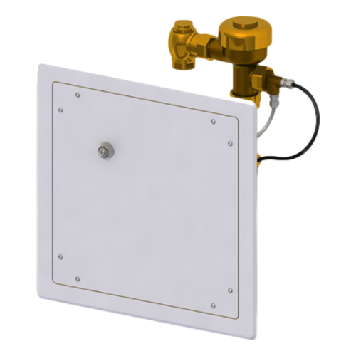 Whitehall Manufacturing WH2898-ADA-0.5 BestCare® Ligature-Resistant Access Panel with Hydraulic Flush Valve for Urinal 0.5 GPF.