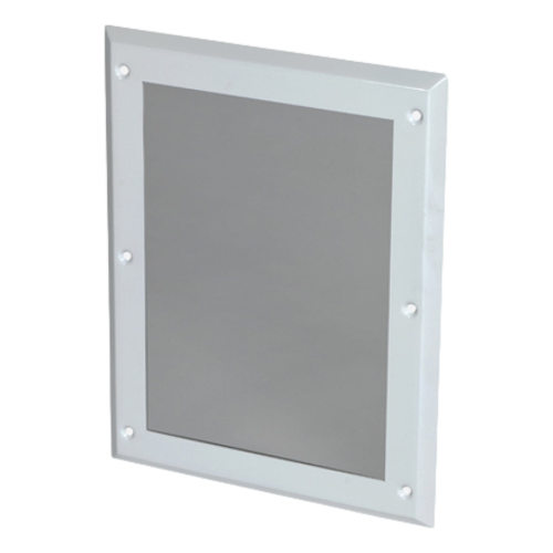 Whitehall Manufacturing WH1811-SLPT-SS BestCare® Ligature-Resistant 13" x 17" Stainless Steel Finish Mirror