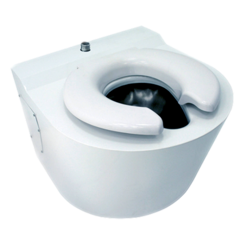 Whitehall Manufacturing WH2125A-T-2 Ligature Resistant SS Top Supply Bariatric Wall Waste Toilet.