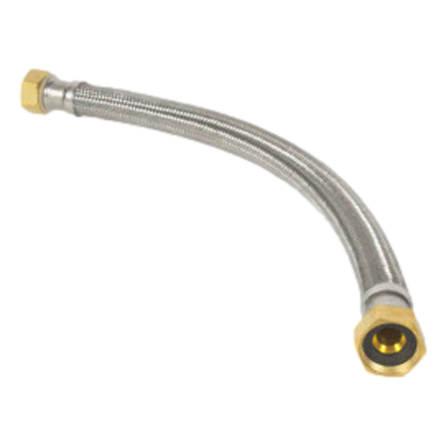 Matco-Norca SSWH-24LF Lead Free Braided Flexible Stainless Steel Water Heater Connector - 24".