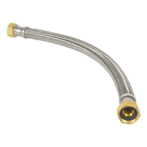 Matco-Norca SSWH-18LF Lead Free Braided Flexible Stainless Steel Water Heater Connector - 18".