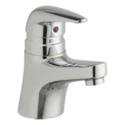 Chicago Faucets 410-T41E39VPABCP Single Lever Deck Mounted Hot & Cold Sink Faucet