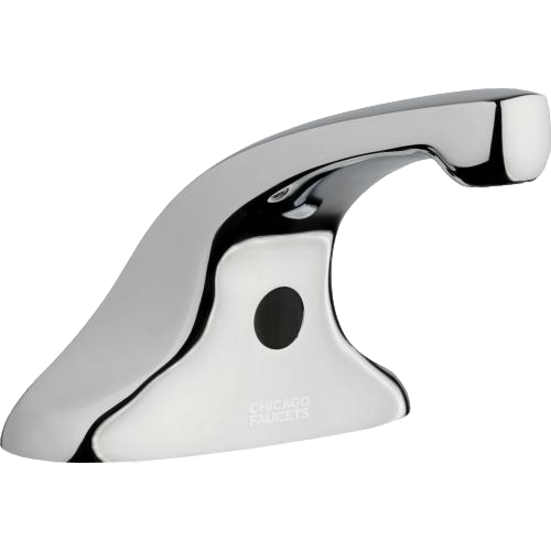 Chicago Faucets EVR-A12A-62ABCP EVR Series Touchless Faucet with Plug & Play Installation