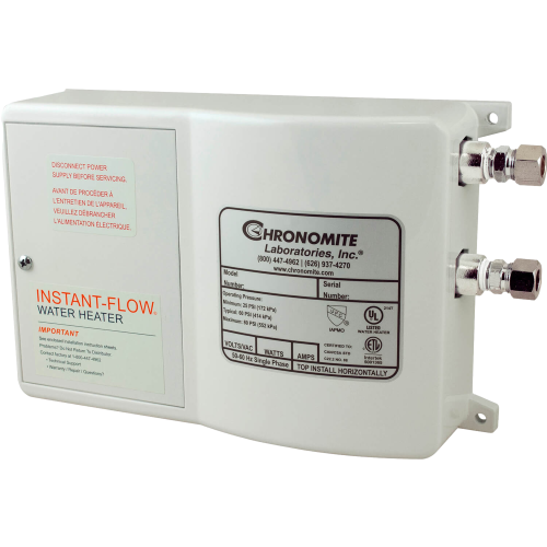 Chronomite SR-15L/277SS Stainless 15 AMP/277 VOLT Instant-Flow Electric Tankless Water Heater