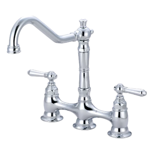 Pioneer 2AM500 Americana Two Handle Kitchen Bridge Faucet Pioneer 2AM500 Americana Two Handle Kitchen Bridge Faucet
